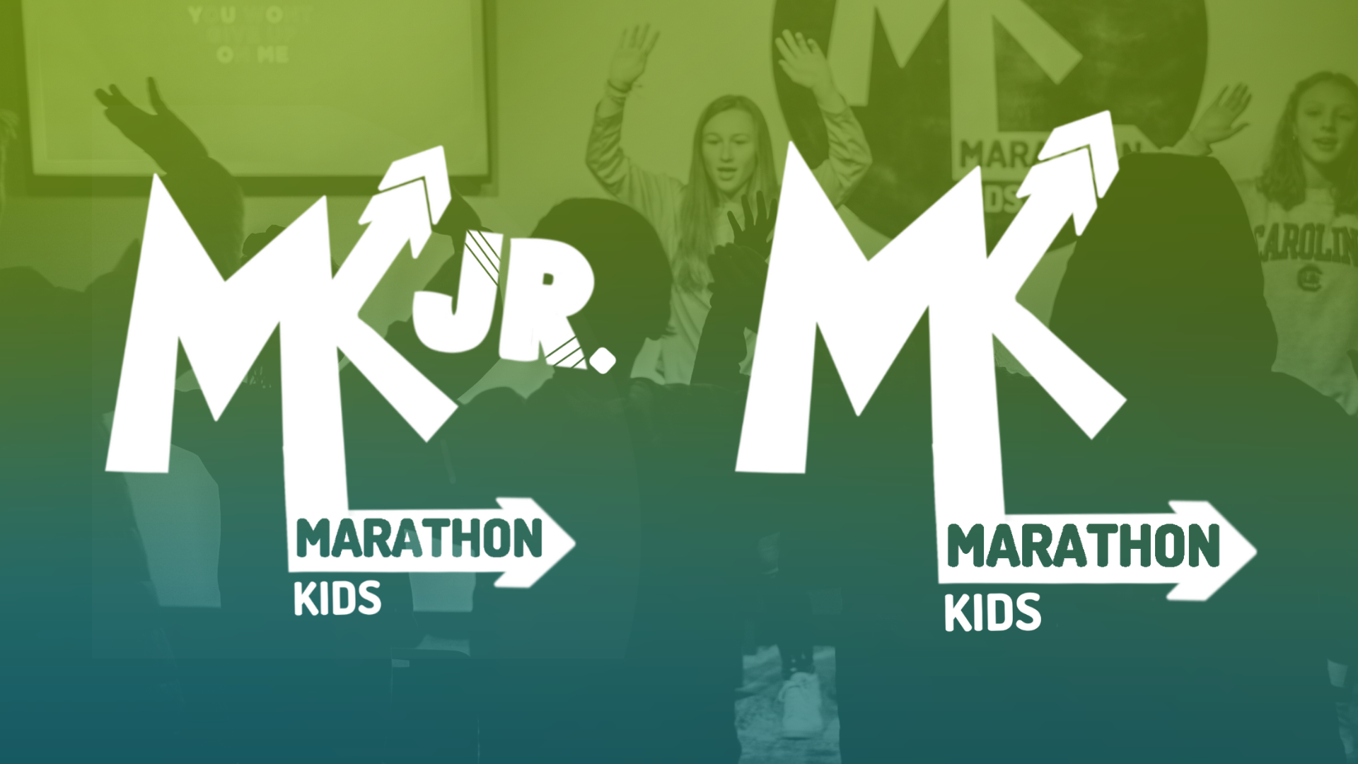 Marathon Kids ministry branding and classroom environment